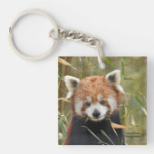 Rode Panda Sleutelhanger (voorkant)