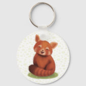 Rode panda sleutelhanger (Voorkant)