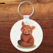 Rode panda sleutelhanger (Voorkant)