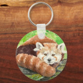 Rode panda sleutelhanger (Voorkant)