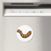 Rode Panda Staart Magneet (Insitu (Vaatwasser))