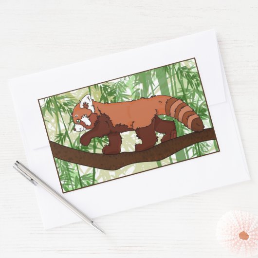 Rode Panda Sticker (Envelop)