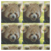 rode panda stof (Swatch)