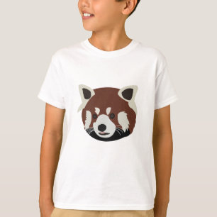 Rode panda t-shirt