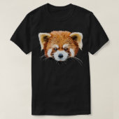 Rode panda t-shirt (Design voorkant)