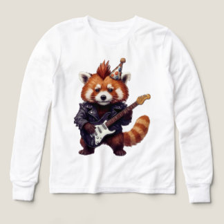 Rode Panda-verjaardag Sweatshirt