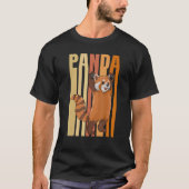 Rode Panda Voor Een Rode Panda Zoo Keeper 1 T-shirt (Voorkant)