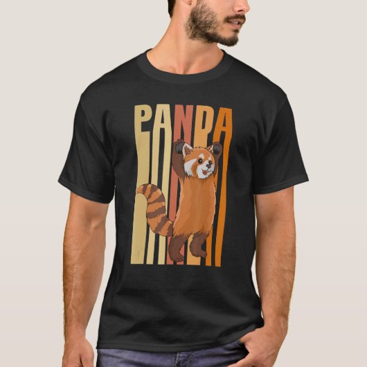 Rode Panda Voor Een Rode Panda Zoo Keeper 1 T-shirt (Voorkant)