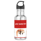 Rode panda waterfles, afgekoeld waterfles  (Voorkant)