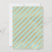 Rode Panda's Eenvoudige Mint Groene Verjaardag Kaart (Achterkant)