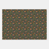 Rode panda's in het Zwarte Woud Inpakpapier Vel (Voorkant 3)