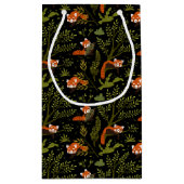 Rode panda's in het Zwarte Woud Klein Cadeauzakje (Achterkant)