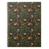 Rode panda's in het Zwarte Woud Notitieboek (Voorkant)