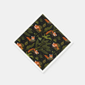 Rode panda's in het Zwarte Woud Servet (Hoek)