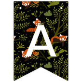 Rode panda's in het Zwarte Woud Vlaggetjes (Derde vlag)