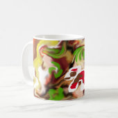 Rode panda's zijn cool koffiemok (Voorkant links)
