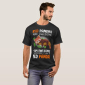 Rode panda's zijn geweldig, ik ben geweldig, dus i t-shirt (Voorkant volledig)