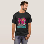 Rode Pandazilla Rode Panda Beer Rode Panzilla Japa T-shirt (Voorkant volledig)