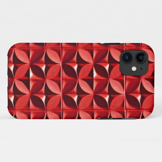 Rode paneel Case-Mate iPhone case (Achterkant (horizontaal))