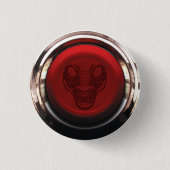 Rode panische Button badge (Voorkant)
