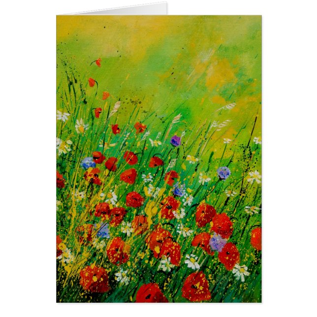 rode papaver 450708 (Voorkant)