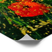 rode papaver 45 poster (Hoek)