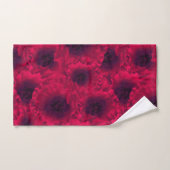 Rode papaver bad handdoek (Handdoek)