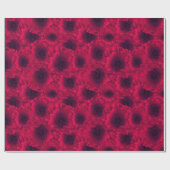 Rode papaver cadeaupapier (Vlak)