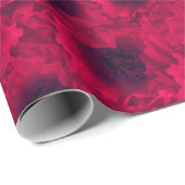 Rode papaver cadeaupapier (Rol Hoek)