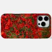 Rode papaver Case-Mate iPhone case (Achterkant (horizontaal))
