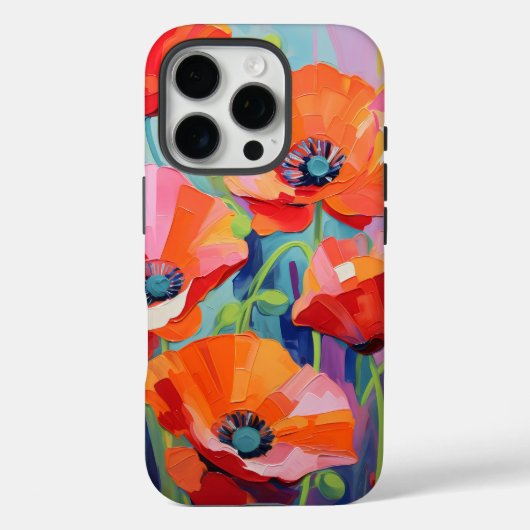 Rode papaver Case-Mate iPhone case (Achterkant)