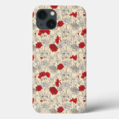 Rode papaver Case-Mate iPhone case (Achterkant)