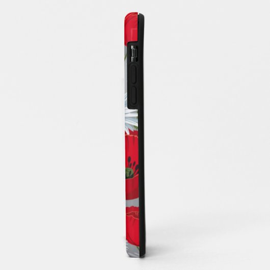 Rode papaver Case-Mate iPhone case (Achterkant/links)