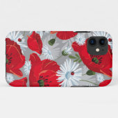 Rode papaver Case-Mate iPhone case (Achterkant (horizontaal))