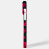 Rode papaver Case-Mate iPhone case (Achterkant / Links)