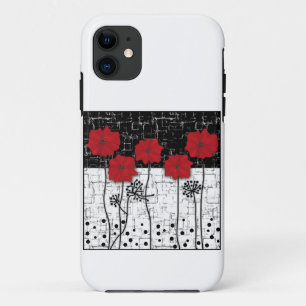 Rode papaver Case-Mate iPhone case