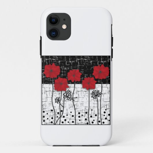 Rode papaver Case-Mate iPhone case (Achterkant)