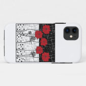 Rode papaver Case-Mate iPhone case (Achterkant (horizontaal))