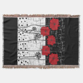 Rode papaver deken (Voorkant)