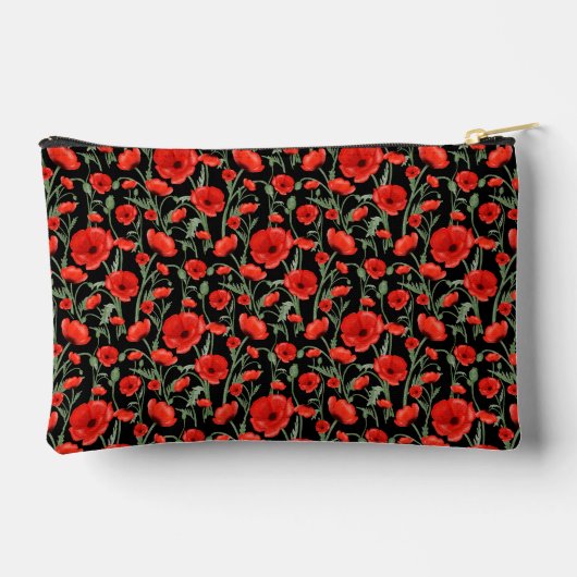 Rode papaver etui (Achterkant)