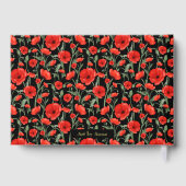 Rode papaver gastenboek (Achterkant)