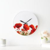 Rode papaver grote klok (Huis)