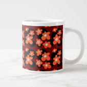 Rode papaver grote koffiekop (Rechts)