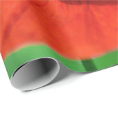 Rode papaver in de Sunshine Foto Cadeaupapier (Rol Hoek)