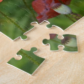 rode papaver legpuzzel (Zijkant)