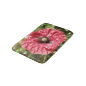 rode papaver Macro Bath Mat (Gekanteld)