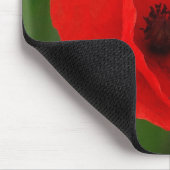 Rode papaver muismat (Hoek)
