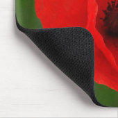 Rode papaver muismat (Hoek)