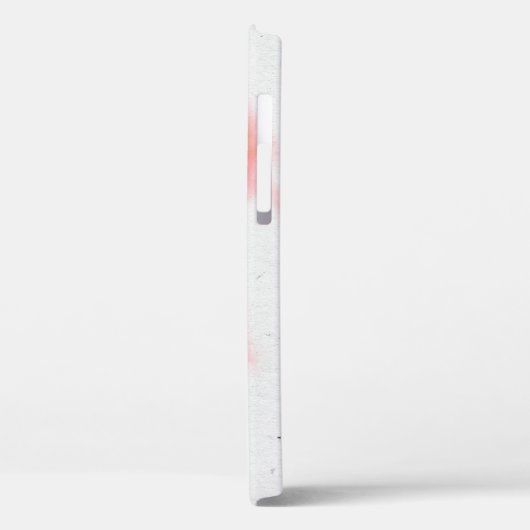 rode papaver op gevlekte grijs Case-Mate iPhone case (Achterkant / Links)