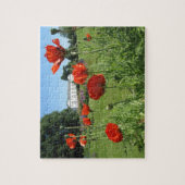 Rode papaver op Kew Gardens Puzzle Legpuzzel (Verticaal)